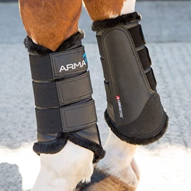 Shires ARMA Fur Lined Brushing Boots (RRP ÃÂ£39.99)